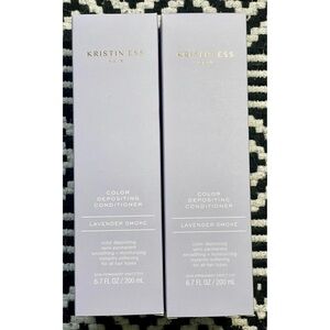 Kristin Ess Two Box Bundle Of Lavender Smoke Color Depositing Conditioner